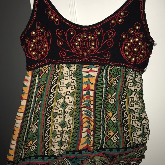 Angie Tops - BUNDLE 5/$20🌟 Tribal beaded tank top